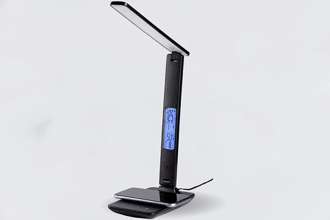 LED-лампа с беспроводной зарядкой для гаджетов TX26CO 10W, черный
